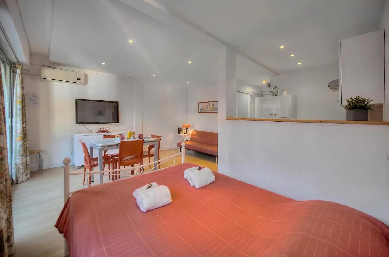 Studio Spacieux 3Min Plages Croisette A0B123 Канны 0*,  Франция